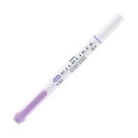 Zebra Текст маркер Mildliner Cool &amp; Refined, двоен, лилав - 2