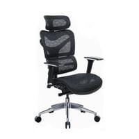 Ергономичен стол RFG TECH@MAX, Multi-function механизъм, до 250 kg, черен - 1