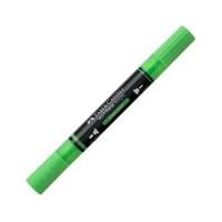 Faber-Castell Акрилен маркер Multimark, № 257, неоновозелен - 2