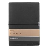 Hugo Boss Тефтер Elegance Storyline, бели листове, A5, черен - 3