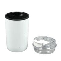 Термочаша Jansen, неръждаема стомана, двустенна, 300 ml, бяла - 2
