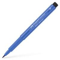Faber-Castell Маркер-четка Pitt Artist Pen, B, № 143, син... - 1