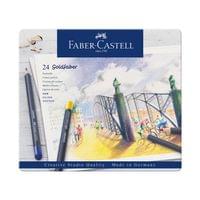 Faber-Castell Цветни моливи Goldfaber, 24 цвята, в... - 1