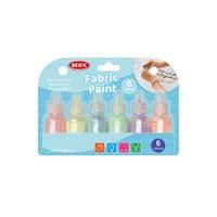 Beifa Бои за текстил DD39-6C, 6 цвята х 18 ml - 0