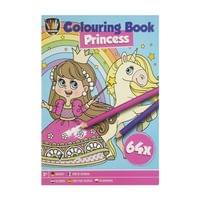 Moxy Книжка за оцветяване Принцеса, А5, 64 страници - 1