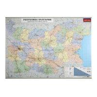 DataMap Стенна карта на България, административна, 100 x... - 1