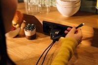 Зарядно устройство Verbatim Mini, GaN, 65 W, черно - 4 Зарядно устройство Verbatim Mini, GaN, 65 W, черно - 4
