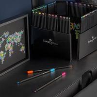 Faber-Castell Цветни моливи Black Edition, 100 цвята - 2