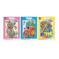 Moxy Рисуване по номера, 23 х 30.5 cm, с 8 молива,... - 1