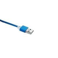 More Than Gifts Кабел за зареждане Rizo, USB, Micro USB, USB Type-C, син - 2