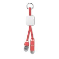 More Than Gifts USB Преходник Key ring, USB type C/ USB micro type B,... - 1