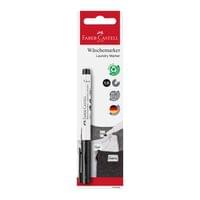 Faber-Castell Маркер Laundry, черен, в блистер - 1