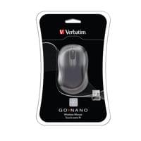 Мишка Verbatim Go Nano, безжична, оптична, USB, 1600 dpi,... - 3