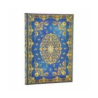 Paperblanks Тефтер Silk Sky, Midi, широки редове, твърда... - 1