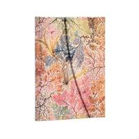 Paperblanks Тефтер Anemone, Midi, широки редове, твърда... - 2