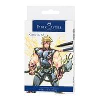 Faber-Castell Комплект Pitt Comic 3D, 11 броя - 1