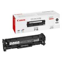 Оригинална тонер касета Canon CRG718, 3400 страници/5%, Black - 1