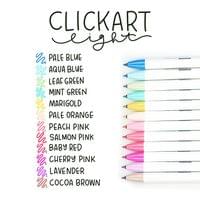 Zebra Флумастер Clickart, автоматичен, 12 цвята - 3