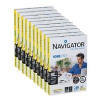 Navigator Копирна хартия Home Pack, А4, 80 g/m2, 250 листа, 10 пакета - 1