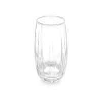 Чаша Vivalto, стъклена, релефни линии, 510 ml, 6 броя - 1