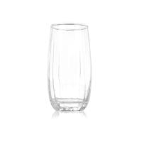 Чаша Vivalto, стъклена, релефни линии, 510 ml, 6 броя - 2