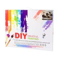 Foska Комплект рисуване по номера Танц, 40 x 50 cm - 4