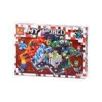 Конструктор Toys Pixel My World, със светлини, 238 части, асорти - 2