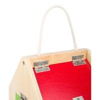 Small Foot Къща с ключалки, дървена, 15 x 15 x 28 cm - 3