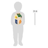 Small Foot Къща с ключалки, дървена, 15 x 15 x 28 cm - 6