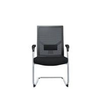 Посетителски стол RFG Snow M, дамаска и меш, до 120 kg, черна седалка,... - 3