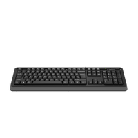 Клавиатура A4Tech Fstyler FKS10, с кабел 1.5 m, USB, черна - 3 Клавиатура A4Tech Fstyler FKS10, с кабел 1.5 m, USB, черна - 3