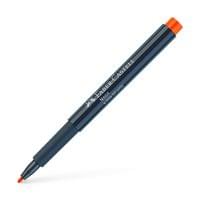 Faber-Castell Маркер, объл, 1.5 mm, неон, оранжев - 1