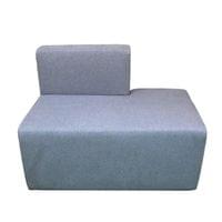 Модул RFG Zara, прав, текстил, 100 х 600 х 750 mm, сив - 1