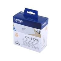 Етикети Brother DK11201, за адреси, 29 x 90 mm, бели, 400 броя в ролка - 1