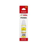 Оригинално мастило за принтер Canon GI-490, 7000 страници/5%, Yellow - 1 Оригинално мастило за принтер Canon GI-490, 7000 страници/5%, Yellow - 1