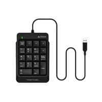 Клавиатура A4Tech FK13P, Numpad, с цифри, USB, 1.5 m кабел, черна - 0