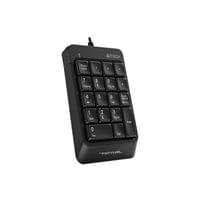 Клавиатура A4Tech FK13P, Numpad, с цифри, USB, 1.5 m кабел, черна - 1