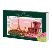 Faber-Castell Маркер Pitt Artist - Paris, 12 броя - 1