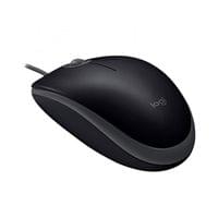 Мишка Logitech B110, оптична, безшумна, USB, 3 бутона, черна - 2