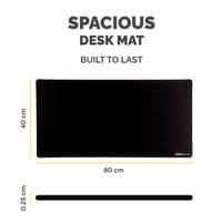 Подложка за бюро Fellowes Breyta, 80 х 40 cm, черна - 2 Подложка за бюро Fellowes Breyta, 80 х 40 cm, черна - 2