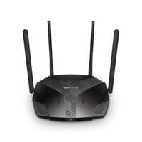 Рутер Mercusys MR80X, безжичен, трилентов Gigabit Wi-Fi 6, честота 2.4/5... - 1