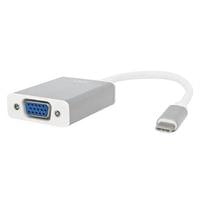 Адаптер TNB, USB type C към VGA, 2 Ethernet порта - 0