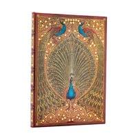 Paperblanks Тефтер Hafiz&amp;#039;s Peacocks, Midi, широки редове,... - 1
