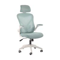 Директорски стол RFG Jolly White HB, дамаска и меш, Tilt механизъм,... - 1 Директорски стол RFG Jolly White HB, дамаска и меш, Tilt механизъм,... - 1