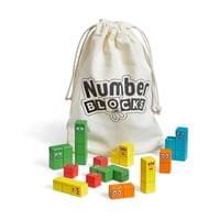Learning Resources Конструктор Numberblocks, с дървени кубчета в торбичка - 0 Learning Resources Конструктор Numberblocks, с дървени кубчета в торбичка - 0