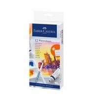 Faber-Castell Акварелни бои Creative Studio, 9 ml, 12 цвята - 1 Faber-Castell Акварелни бои Creative Studio, 9 ml, 12 цвята - 1