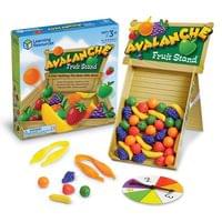 Learning Resources Игра Лавина от плодове, за фина моторика - 1