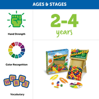 Learning Resources Игра Лавина от плодове, за фина моторика - 3
