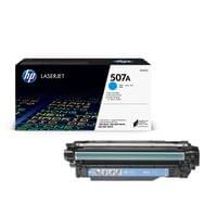 Оригинална тонер касета HP CE401A, 507A, 6000 страници/5%, Cyan - 2