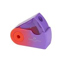 Faber-Castell Острилка Flow, единична, с ръкав, мини, асорти - 2 Faber-Castell Острилка Flow, единична, с ръкав, мини, асорти - 2